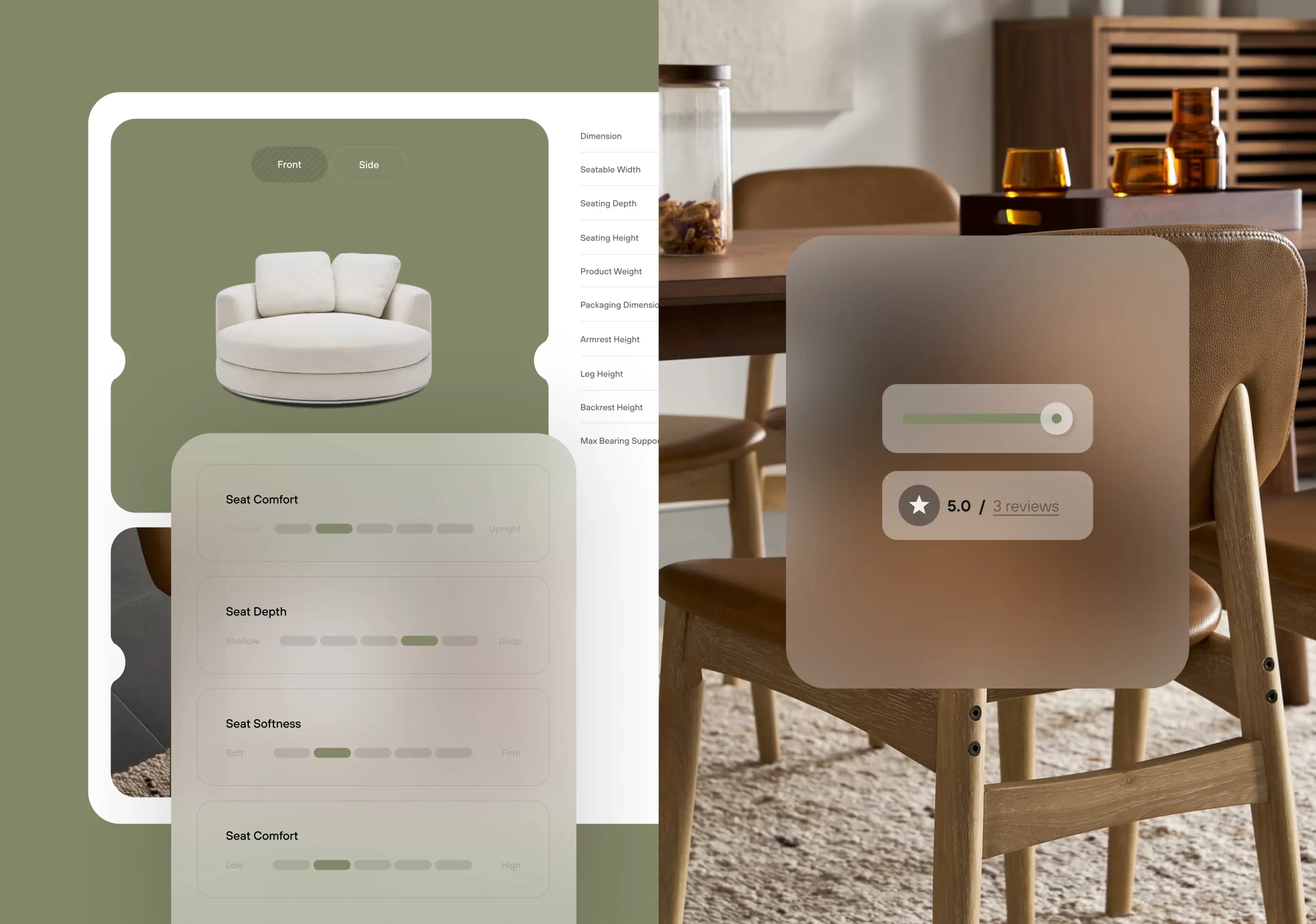 Castlery 2024, Furniture Art Direction, eCommerce, UI Design, UX Design, UX Research