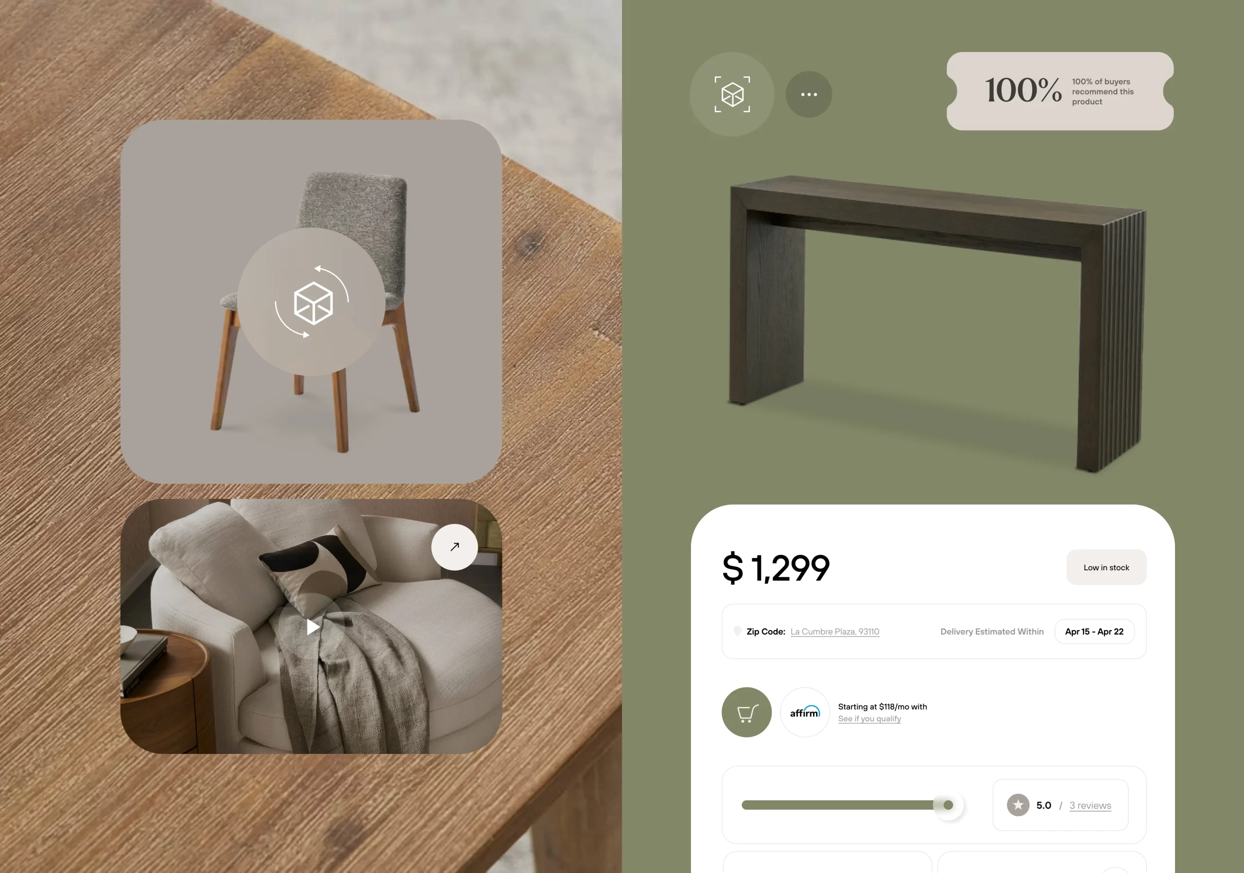 Castlery 2024, Furniture Art Direction, eCommerce, UI Design, UX Design, UX Research